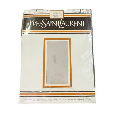 Vintage Yves Saint Laurent Perle Tights - EU 38-40 US 6-8